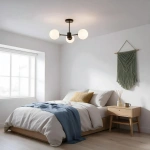 Lampa wisząca Roma 3 czarna 3xE14