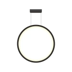 Lampa wisząca Mirror S czarna LED 35W 3000K IP44