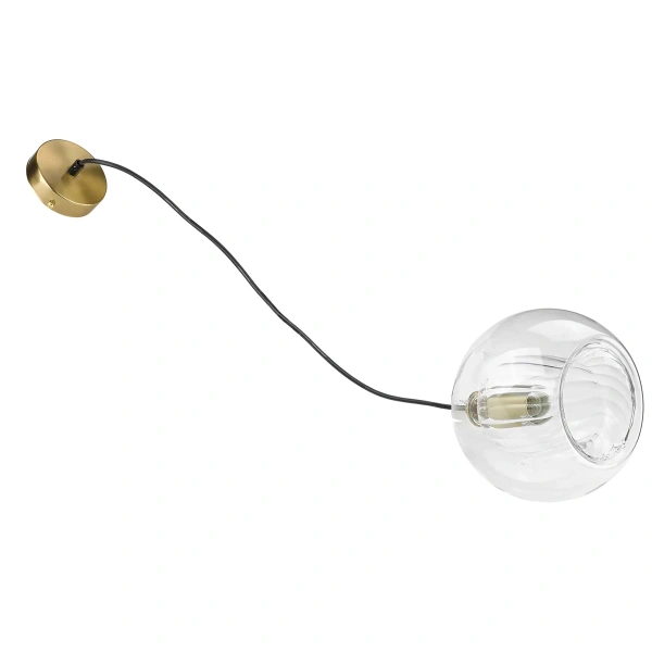 Lampa wisząca Arette złota 1xE27