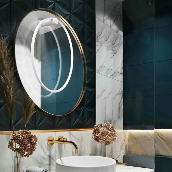 Kinkiet Mirror S biały LED CCT IP44