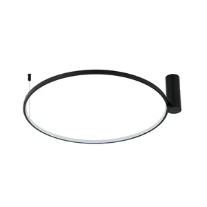 Plafon Ring S 60 cm czarny LED CCT