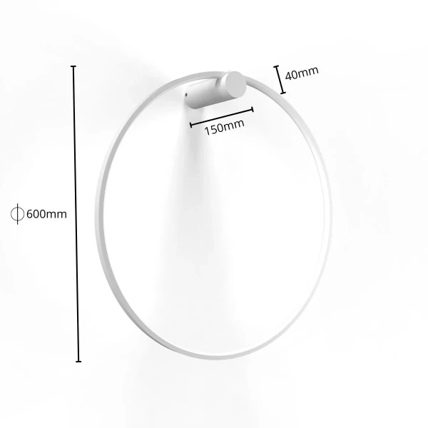Kinkiet Mirror S biały LED 35W 3000K