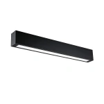 Lampa sufitowa Ibros 63 cm czarna LED 18W CCT IP44