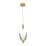 Lampa wisząca Mariposa 1 złota LED 8W CCT