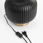 Lampa stołowa Tamiza 48 cm czarna 1xE27