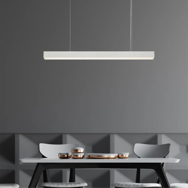 Lampa wisząca Luci L biała LED 45W CCT
