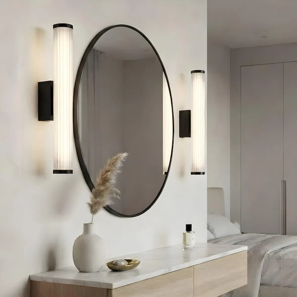 Kinkiet Vena 45 cm czarny LED 8W CCT IP44