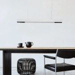 Lampa wisząca Cali M biała LED 32W CCT smart