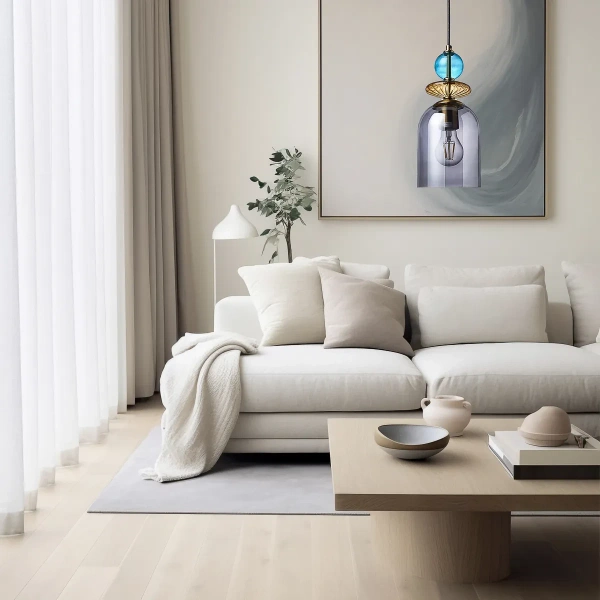 Lampa wisząca Tropea M dymiona 1xE27