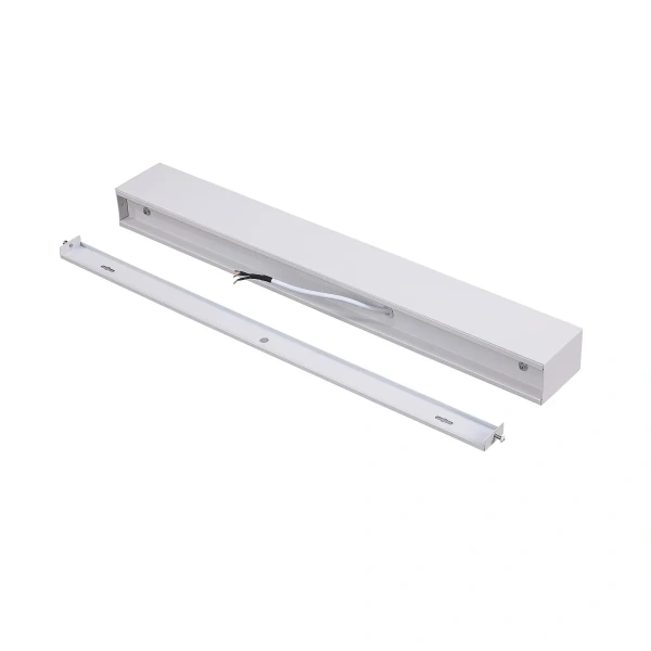 Lampa sufitowa Ibros 63 cm biała LED 18W CCT IP44