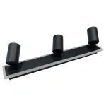 Spot sufitowy Parma 3 czarny 3xGU10 + LED CCT