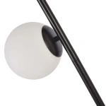 Lampa podłogowa Dorado czarna 3xE14