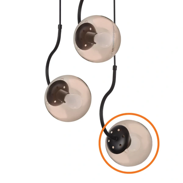 Klosz zapasowy do lampy Hook transparentny