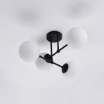 Lampa wisząca Roma 4 czarna 4xE14