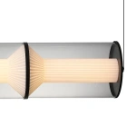 Lampa wisząca Aeris 3 listwa transparentna LED 40W CCT