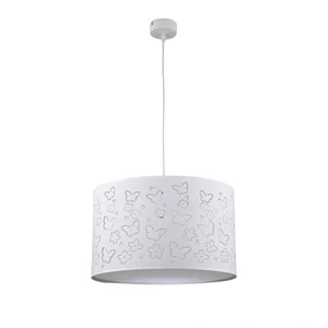 Lampa wisząca Flowers biała 1xE27