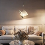 Lampa wisząca Mariposa 1 chromowana LED CCT