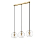 Lampa wisząca Arette 3 złota 3xE27