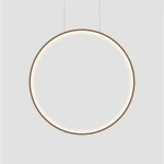 Lampa wisząca Mirror S czarna LED CCT IP44