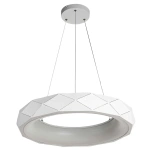 Lampa wisząca Reus biała LED 4000K