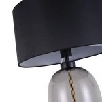Lampa stołowa Amur dymiona 1xE27