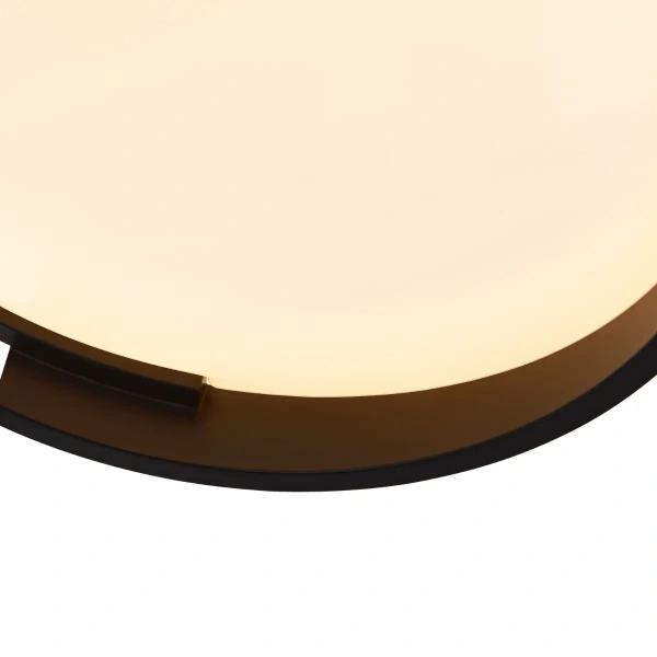 Plafon Halo 27 cm czarny LED 15W CCT
