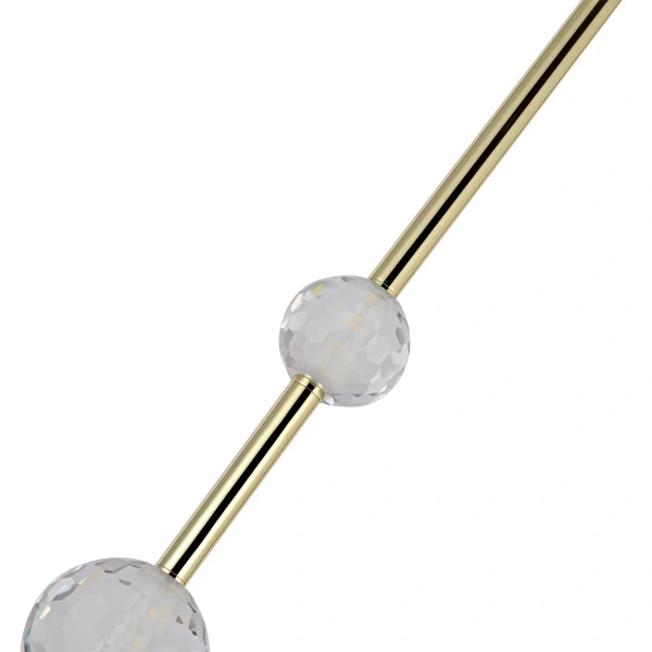 Lampa wisząca Vaku złota LED 4000K