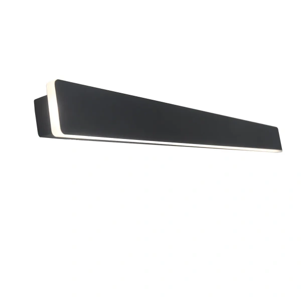 Kinkiet Bodo 40 cm czarny LED CCT IP54