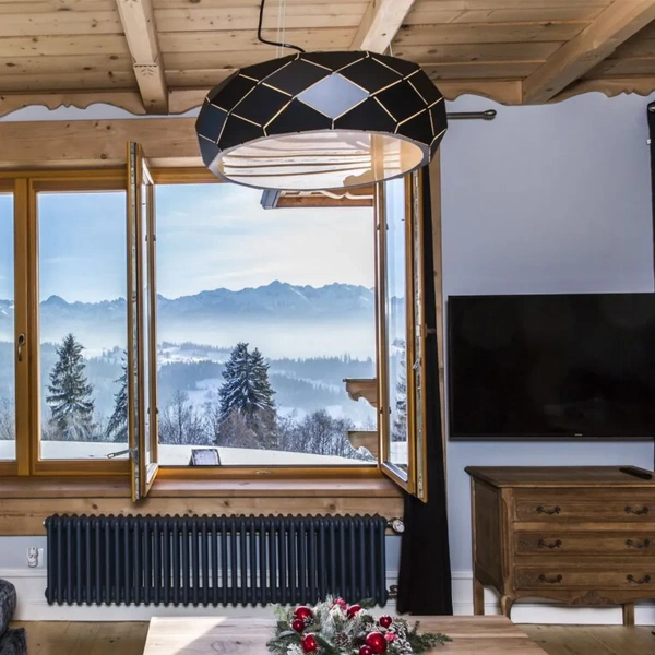 Lampa wisząca Reus czarna 3xE27