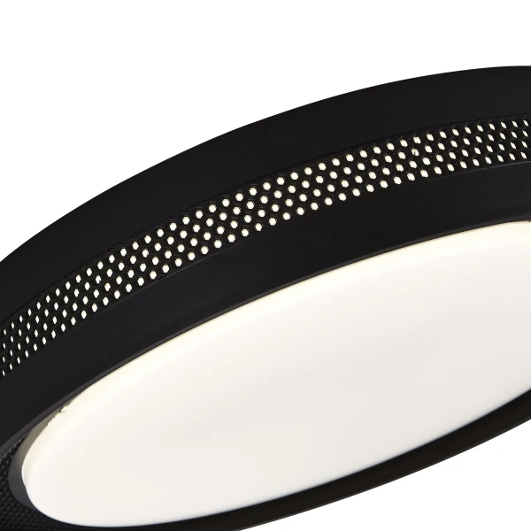 Plafon Ronda 40 cm czarny LED 25W CCT