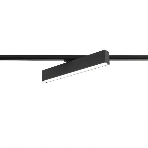 Reflektor szynowy 1F Moon czarny LED 4000K