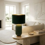 Lampa stołowa Tamiza 65 cm zielona 1xE27