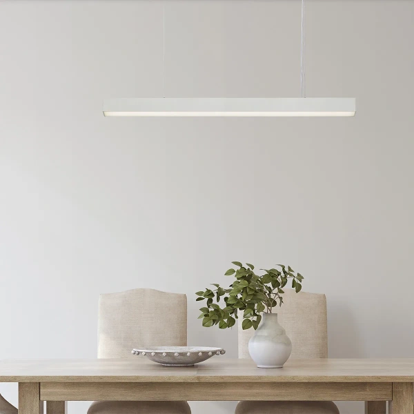 Lampa wisząca Luci L biała LED 45W CCT