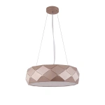 Lampa wisząca Reus różowozłota 3xE27