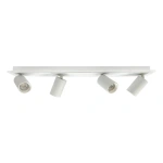 Plafon Parma 70 cm biały 4xGU10 + LED 20W CCT