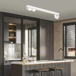 Plafon Perugia 4 biały 4xGU10 + LED 18W CCT