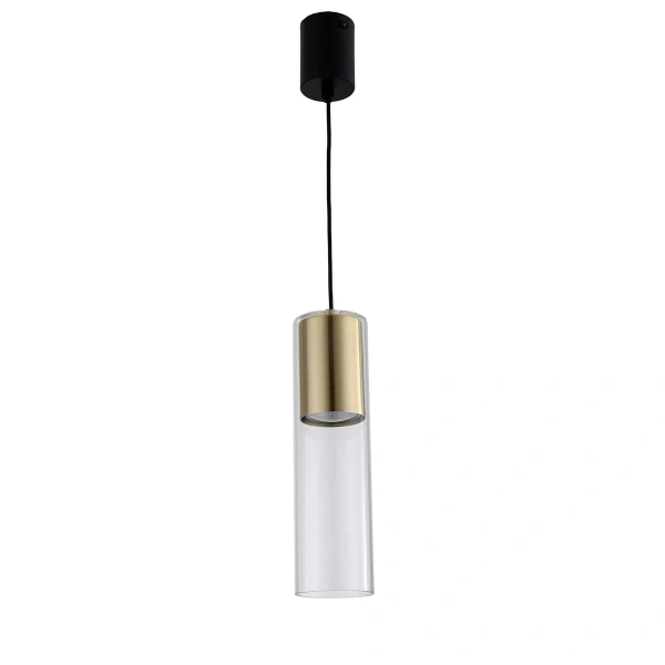 Lampa wisząca Manacor złota 1xGU10