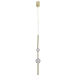 Lampa wisząca Vaku złota LED 4000K