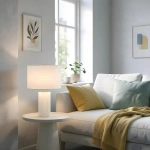 Lampa stołowa Tokio biała 1xE27