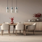 Lampa wisząca Nivio dymiona 3xE27