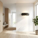 Kinkiet Reus czarny 1xE27