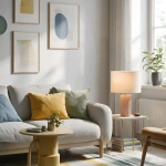 Lampa stołowa Tokio beżowa 1xE27