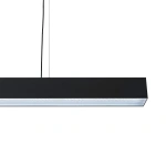 Lampa wisząca Luci L czarna LED 45W CCT