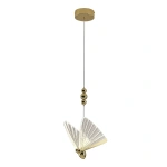 Lampa wisząca Mariposa 1 złota LED 8W CCT