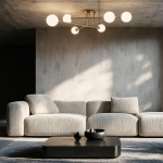 Lampa sufitowa Dorado 6 złota 6xG9