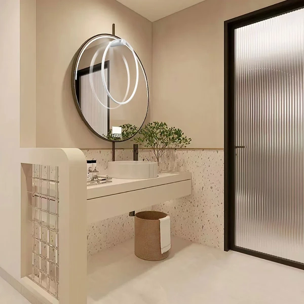 Kinkiet Mirror S biały LED CCT IP44