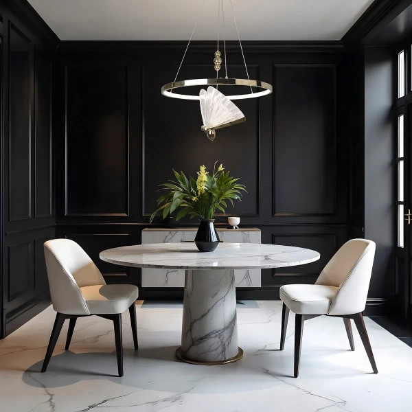 Lampa wisząca Marissa Ring złota LED CCT