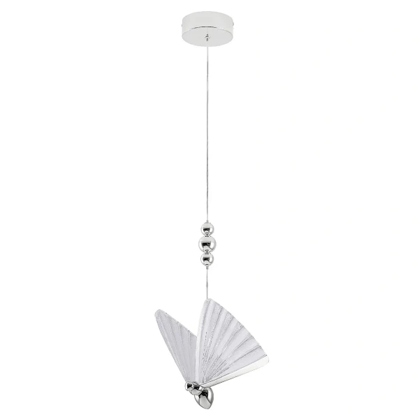 Lampa wisząca Mariposa 1 chromowana LED CCT