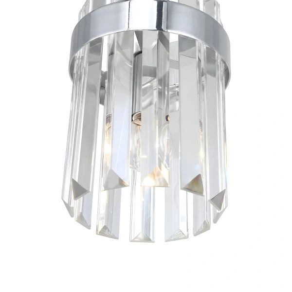 Lampa wisząca Vetro listwa chromowana 3xE14