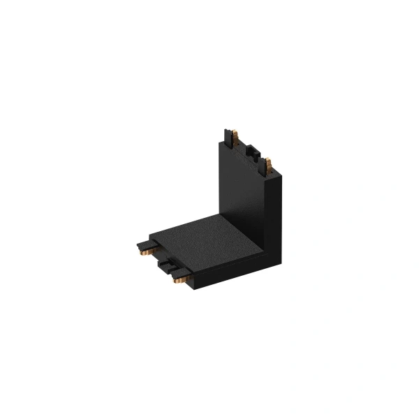 Łącznik L sufit-ściana natynkowy Magnetic Slim czarny